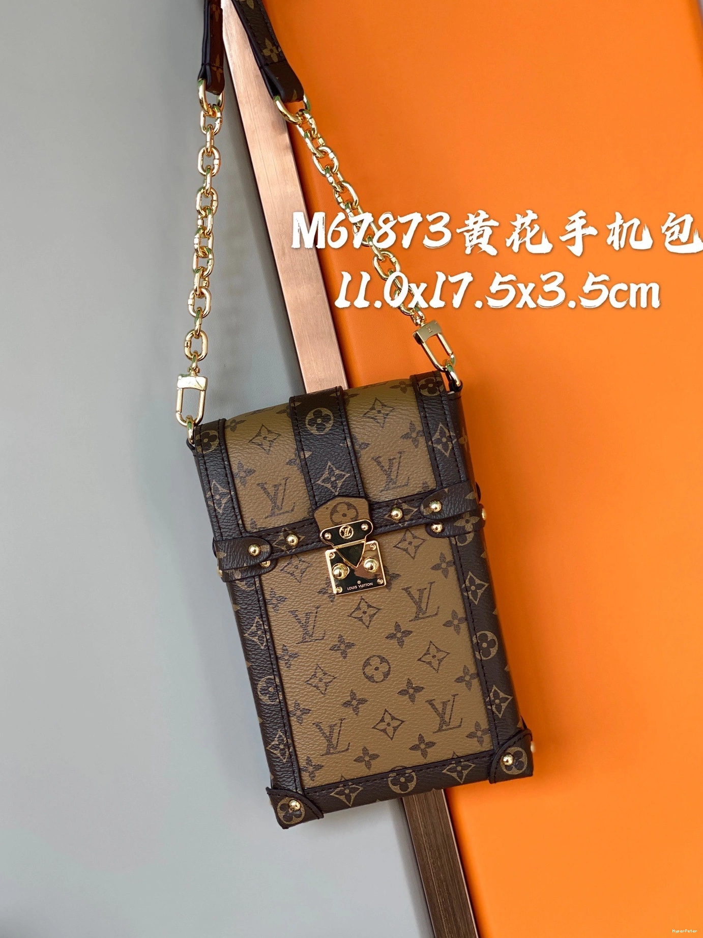 VERTICAL VUITTON TRUNK POCHETTE LOUIS 0711